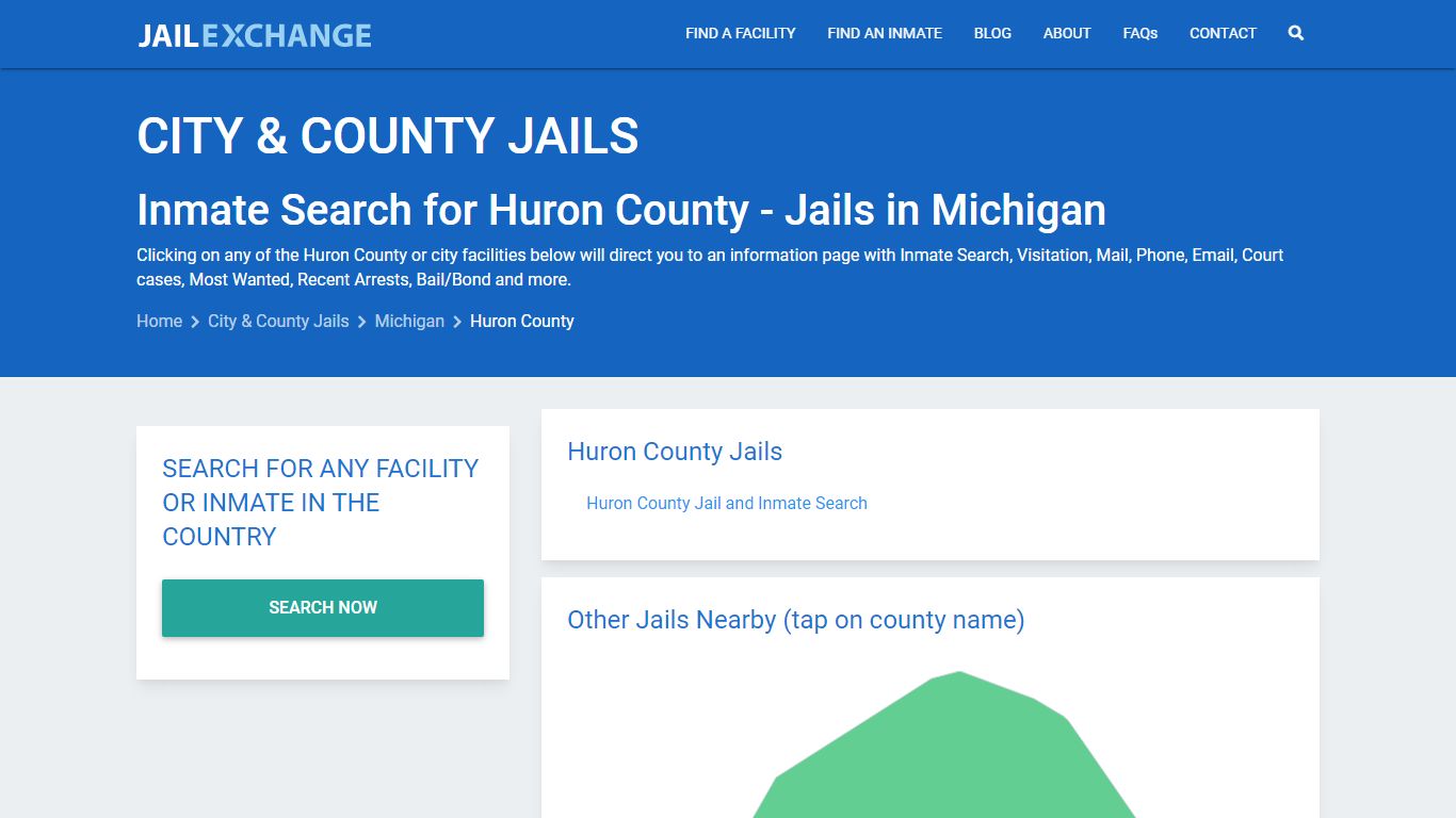Inmate Search for Huron County | Jails in Michigan - Jail Exchange